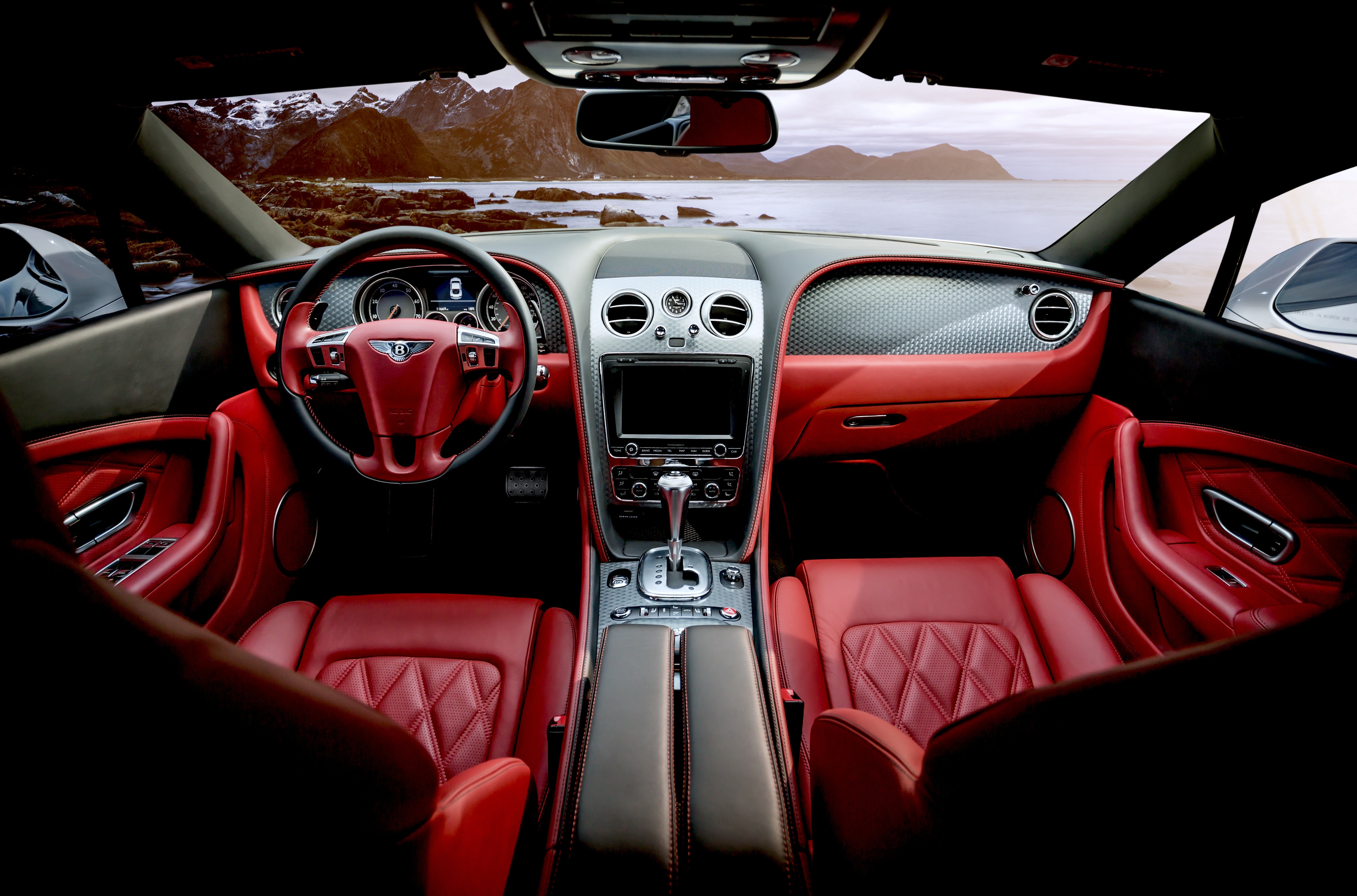 Custom Red Seat